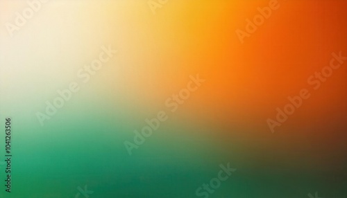 Abstract Gradient Background with Indian Tricolor and Irish Flag Inspired Colors. Vibrant Orange, White, and Green Transition for Posters, Presentations, National Celebrations, and Cultural Themes