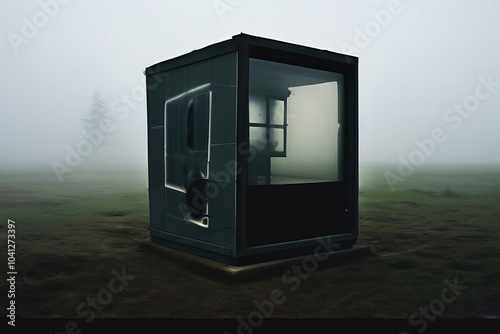 camera obscura device that projects inverted images of the outsi photo