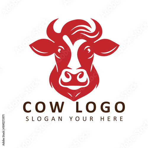 A playful cow logo can appeal to families and children.