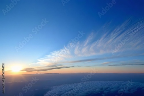 cirrus spissatus ci spi dense cirrus sometimes obscuring the sun photo