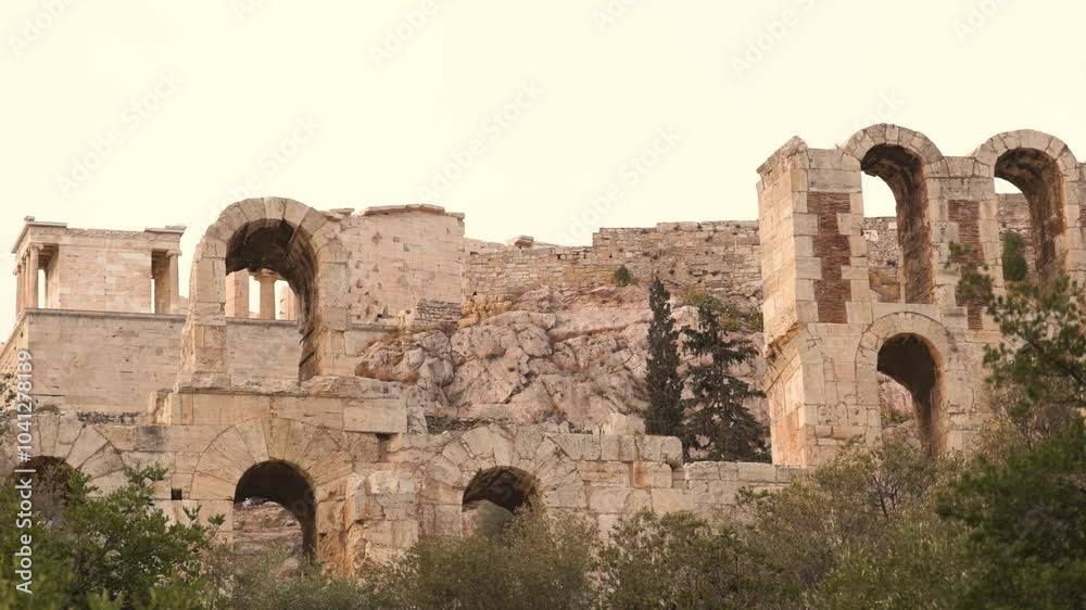 Ancient Ruins in Athens, Greece Ancient Ruins in Athens, Greece