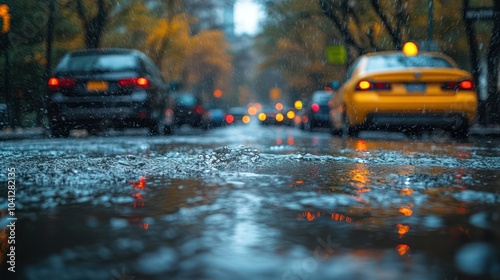 Preventing urban flooding, implementing smart city planning and sustainable drainage systems photo