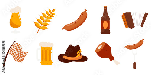 Oktoberfest Element Vector 