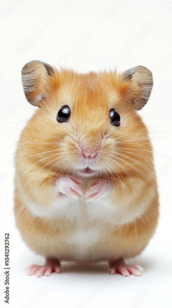 Cute Hamster Portrait Cute Hamster Portrait