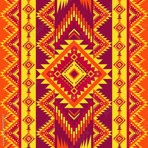 beautiful native American graphic design which is originated in American and gives you tribal vibe this work can be wallpaper background textile pattern and this Indian style also for fabric industry