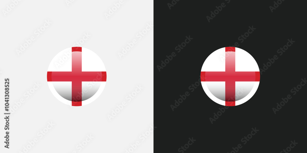 England Flag Circle National Flag England Flag Circle National Flag