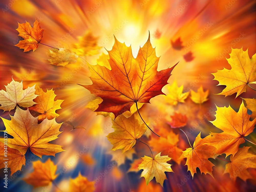 Abstract Autumn Background - Yellow and Orange Gradient for Fall Designs Abstract Autumn Background - Yellow and Orange Gradient for Fall Designs