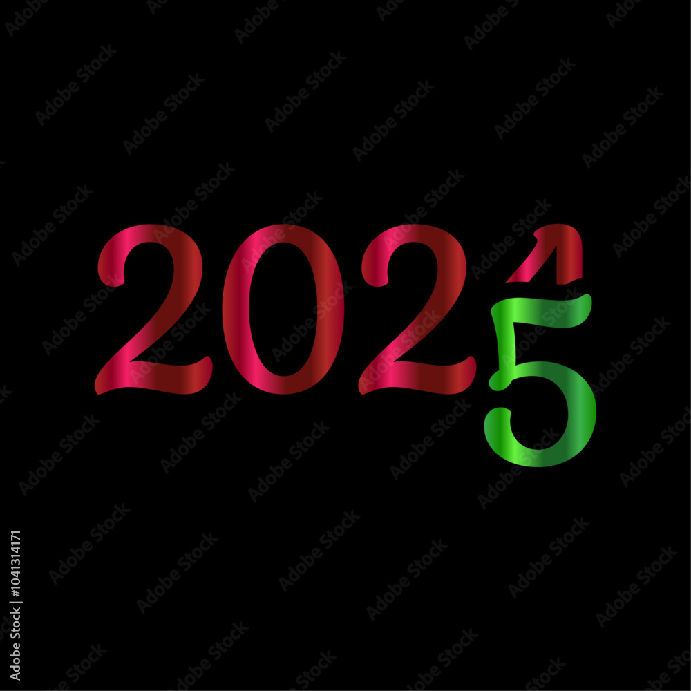 2025 text graphic resource and element 2025 text graphic resource and element