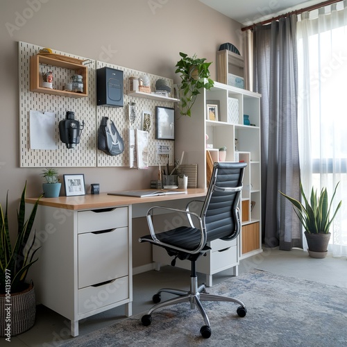 a modern home office