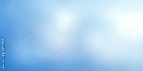 A soft, light blue gradient background.