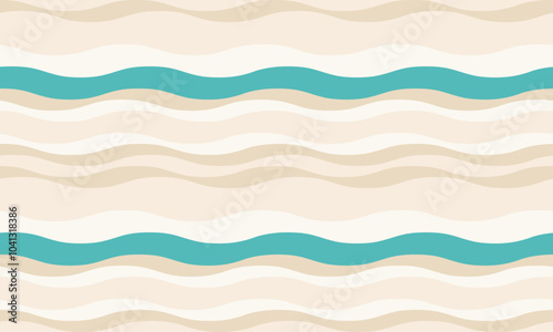 Abstract background with wavy stripes in vibrant colors, creating a rippled, liquid effect. Smooth curves and textured lines add elegance, vitality, and creativity. Ideal for wallpaper or textile.