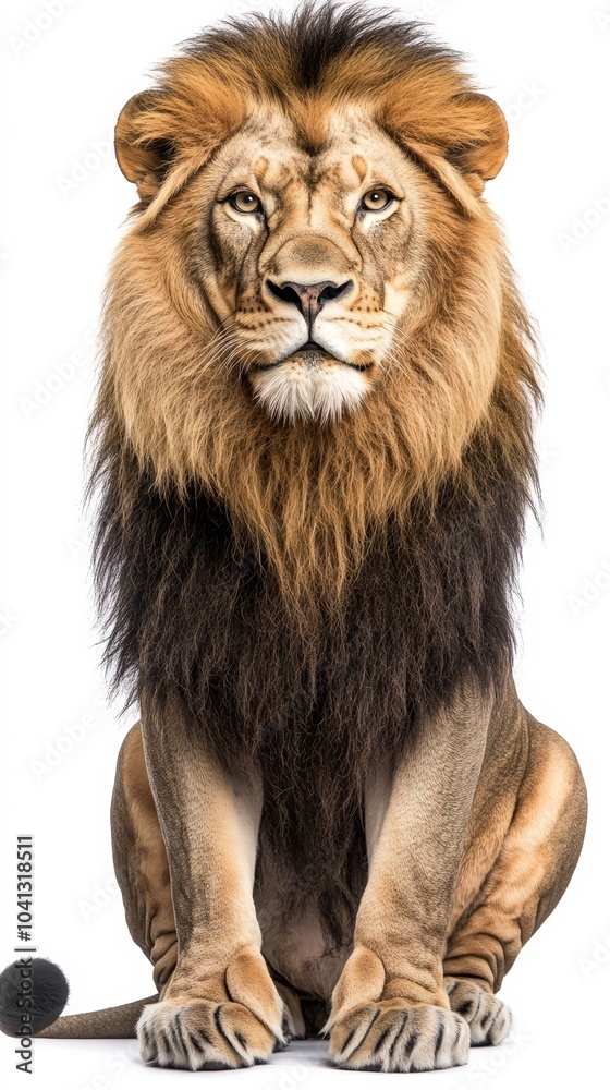 Majestic Lion Portrait Majestic Lion Portrait