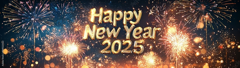Happy New Year 2025 Fireworks. Happy New Year 2025 Fireworks.