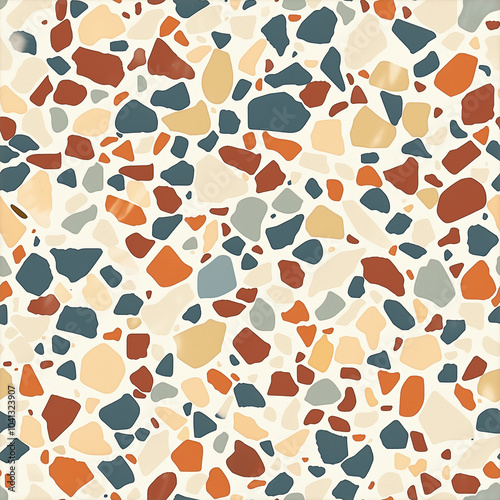 seamless terazzo texture