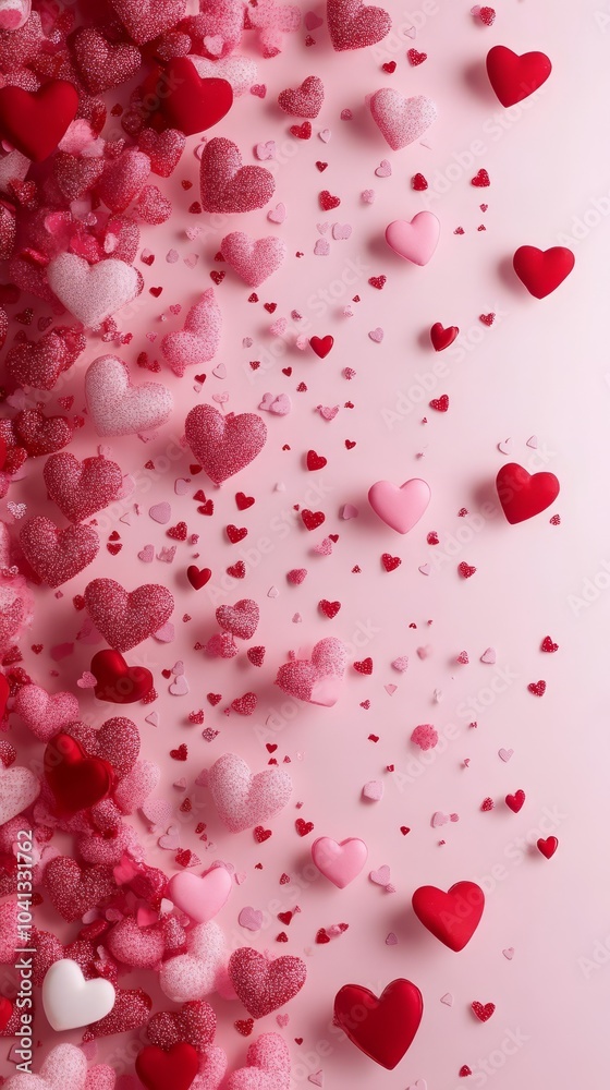 Colorful Heart Confetti Colorful Heart Confetti