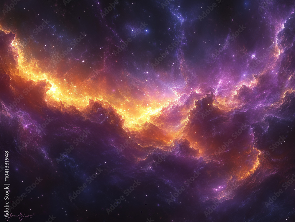 Fototapeta premium Infinite Horizons of Space