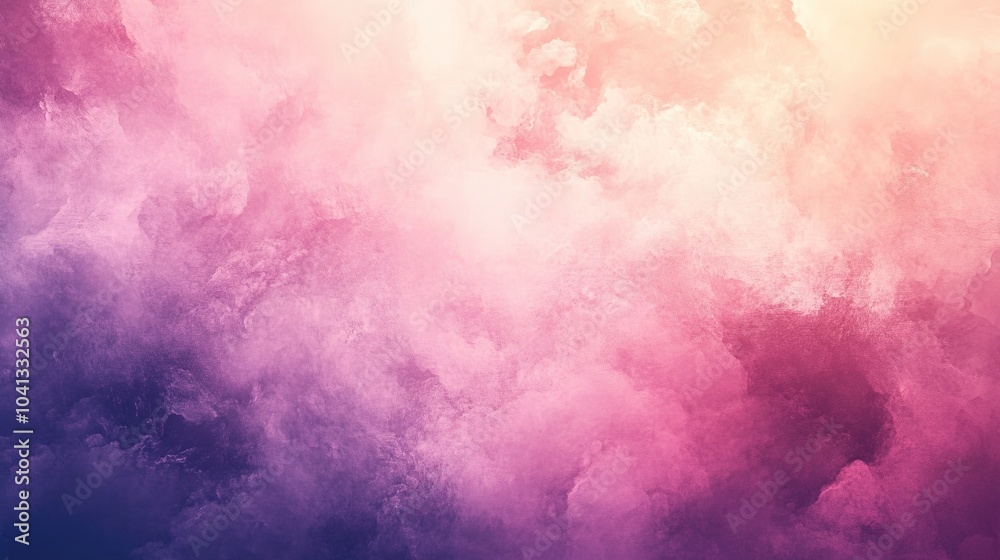 Fototapeta premium Soft Pink and Purple Abstract Cloud Background