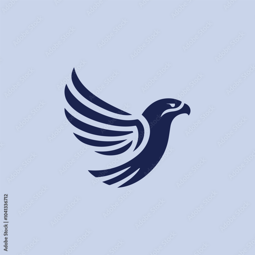 Fototapeta premium Modern eagle logo