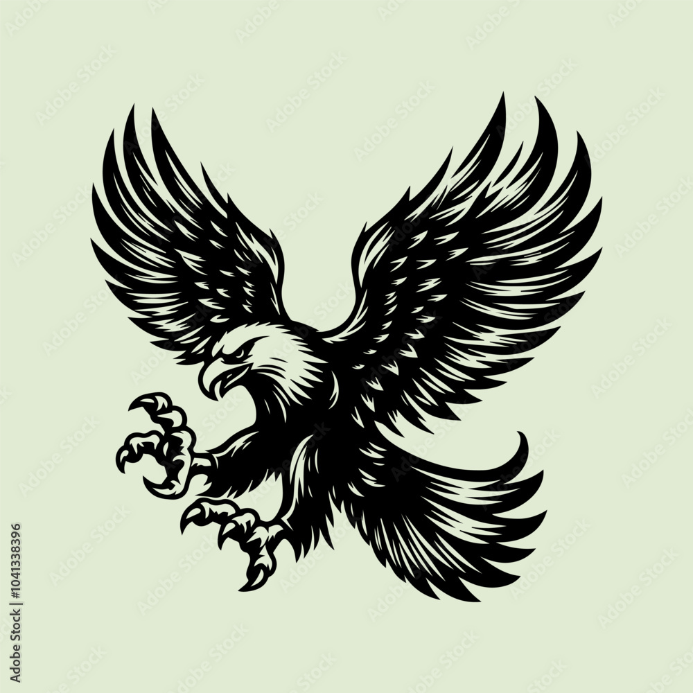 Obraz premium eagle with wings