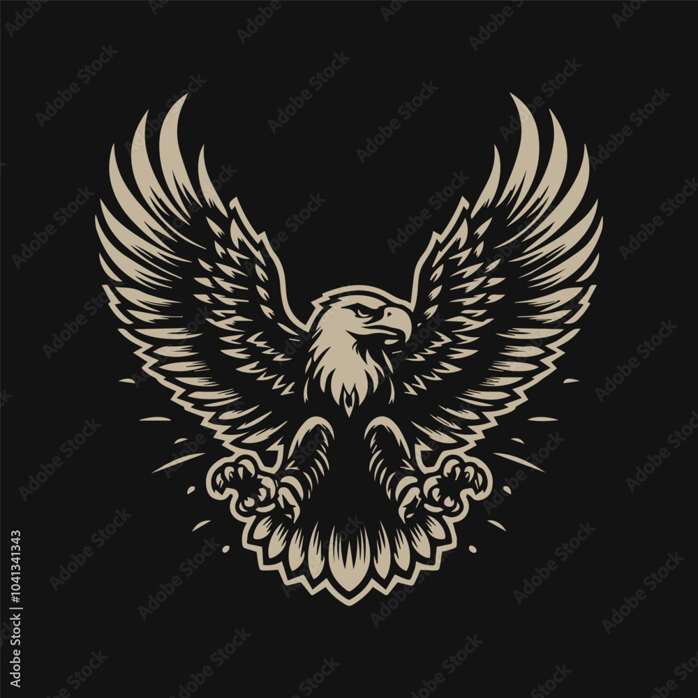 Obraz premium eagle with wings