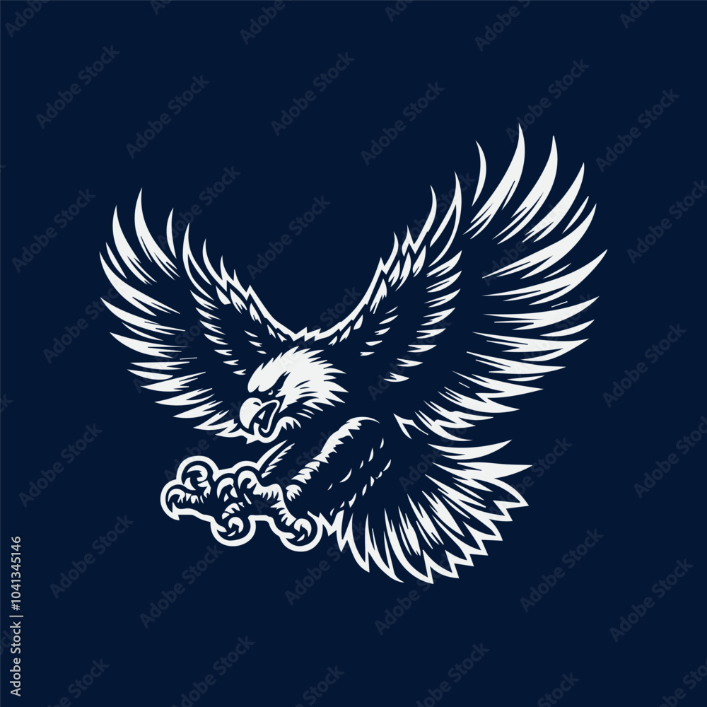 Obraz premium eagle and wings