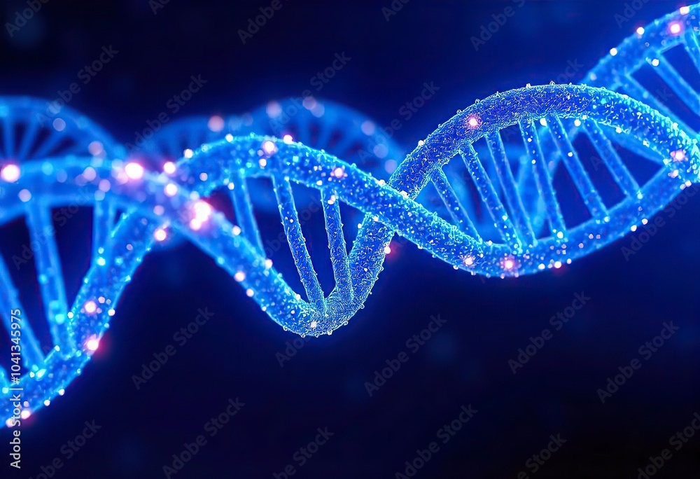 DNA structure DNA sequence DNA visualization