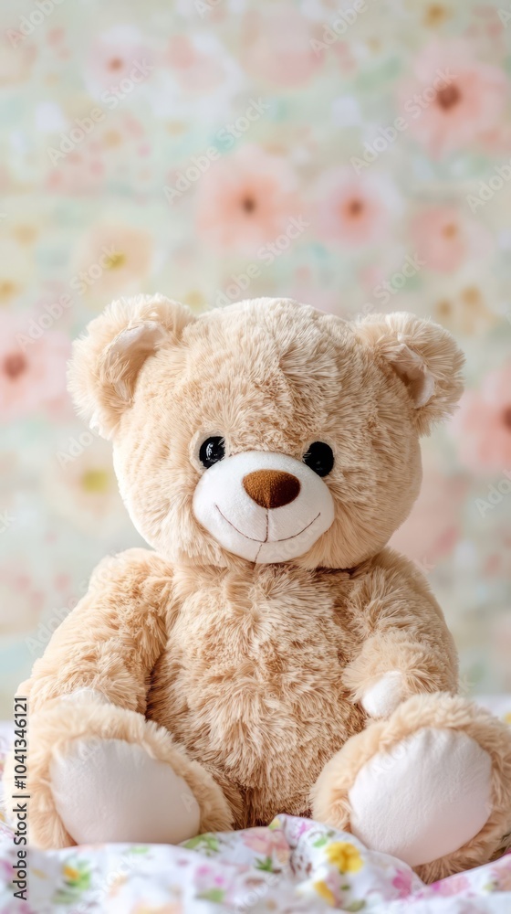 Obraz premium Cute Plush Teddy Bear