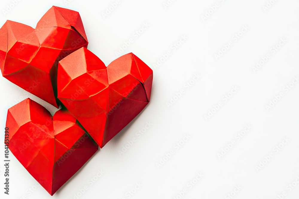 Minimalist Valentine wallpaper with copy space Minimalist Valentine wallpaper with copy space