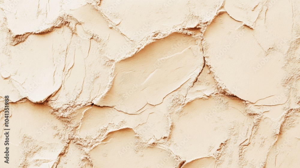 Obraz premium Textured earthy surface with cracked patterns