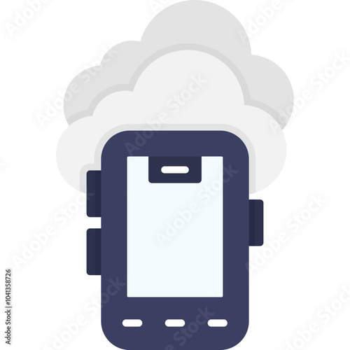 Cloud Based Calling Icon
