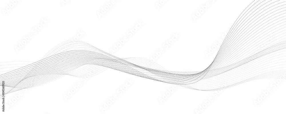 Abstract background with green wavy lines. Vector illustration Abstract background with green wavy lines. Vector illustration