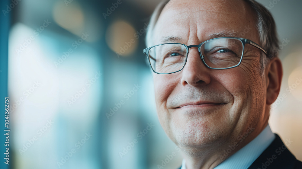 Man Receiving Award for Corporate Excellence Man Receiving Award for Corporate Excellence