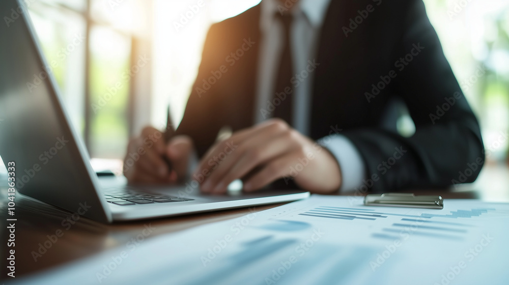 Financial Planner Presenting Retirement Plans to Clients Financial Planner Presenting Retirement Plans to Clients