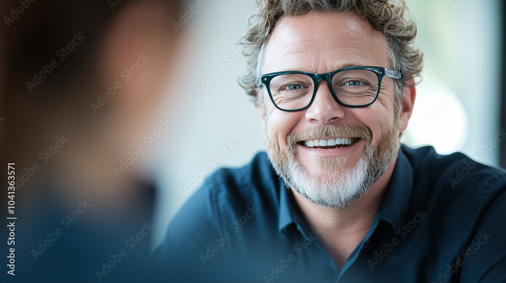 Businessman Facilitating Leadership Workshop with Confidence
