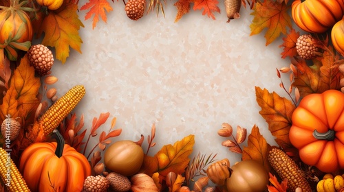 Autumn Harvest Frame