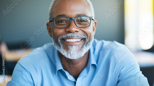 Man Assisting Nonprofit Organization with Strategic Planning photo