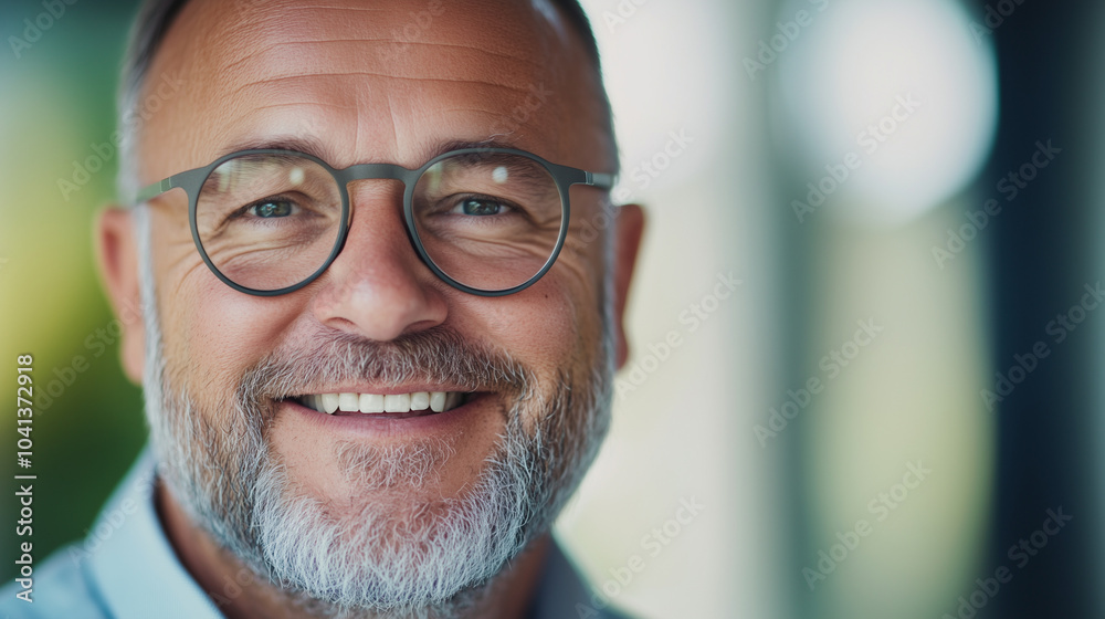 Obraz premium Executive Mentoring Emerging Leaders in Corporate Environment
