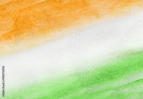 Wallpaper Mural Tri Color Indian Flag Color Background Torontodigital.ca