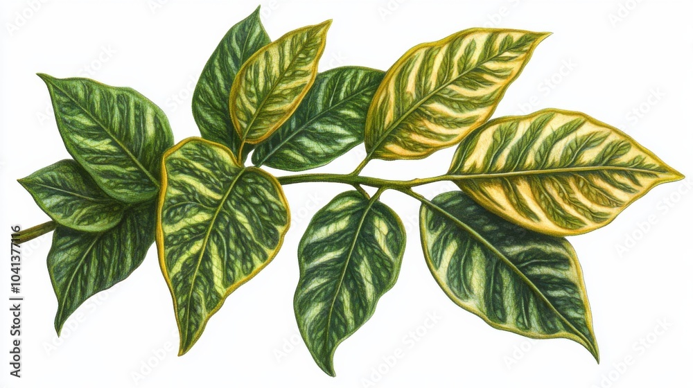 Overlapping Cluster of Xanthosoma Leaves Overlapping Cluster of Xanthosoma Leaves