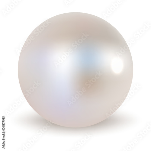 Pearl. Jewelry, gemstone, white, round, luxury, shiny, smooth, elegant, precious, natural, marine, rare, beauty, ornament, fashion, glossy, treasure, iridescent.