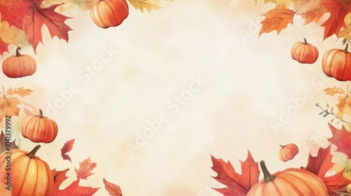 Autumn Harvest Background