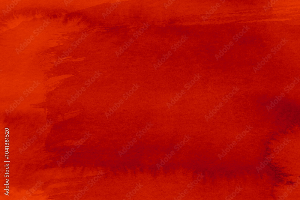 Red abstract background in watercolor style Red abstract background in watercolor style