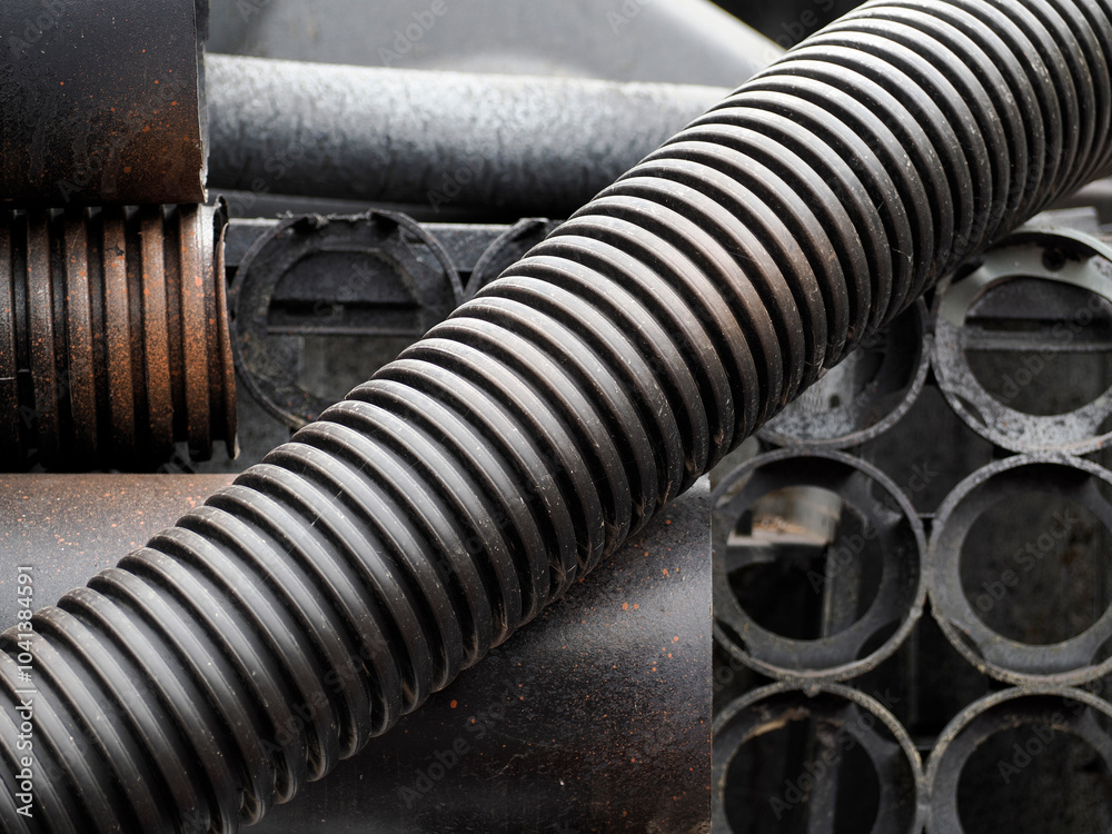 abandoned technology gears pipes detail abandoned technology gears pipes detail
