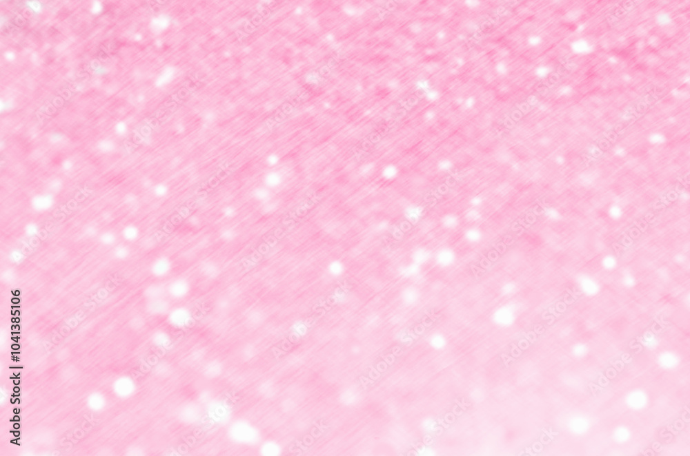 Pink glittering christmas lights. Blurred abstract background Pink glittering christmas lights. Blurred abstract background