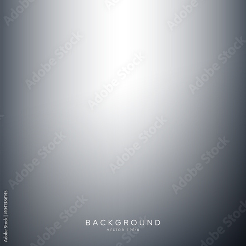 Smooth gray shade gradient background, vector design