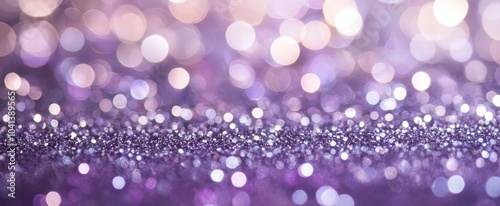 The Glittering Purple Background