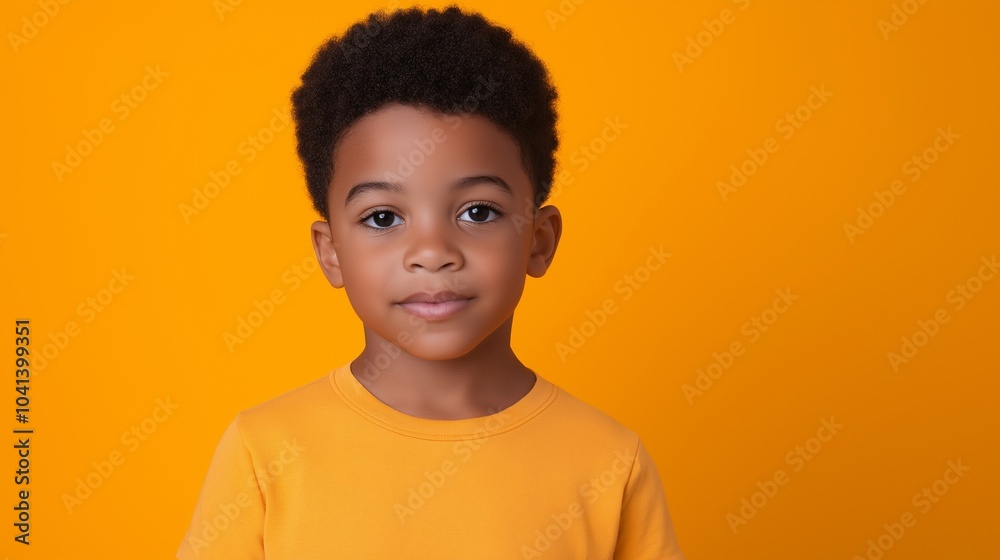 Black kid boy isolated on background Black kid boy isolated on background