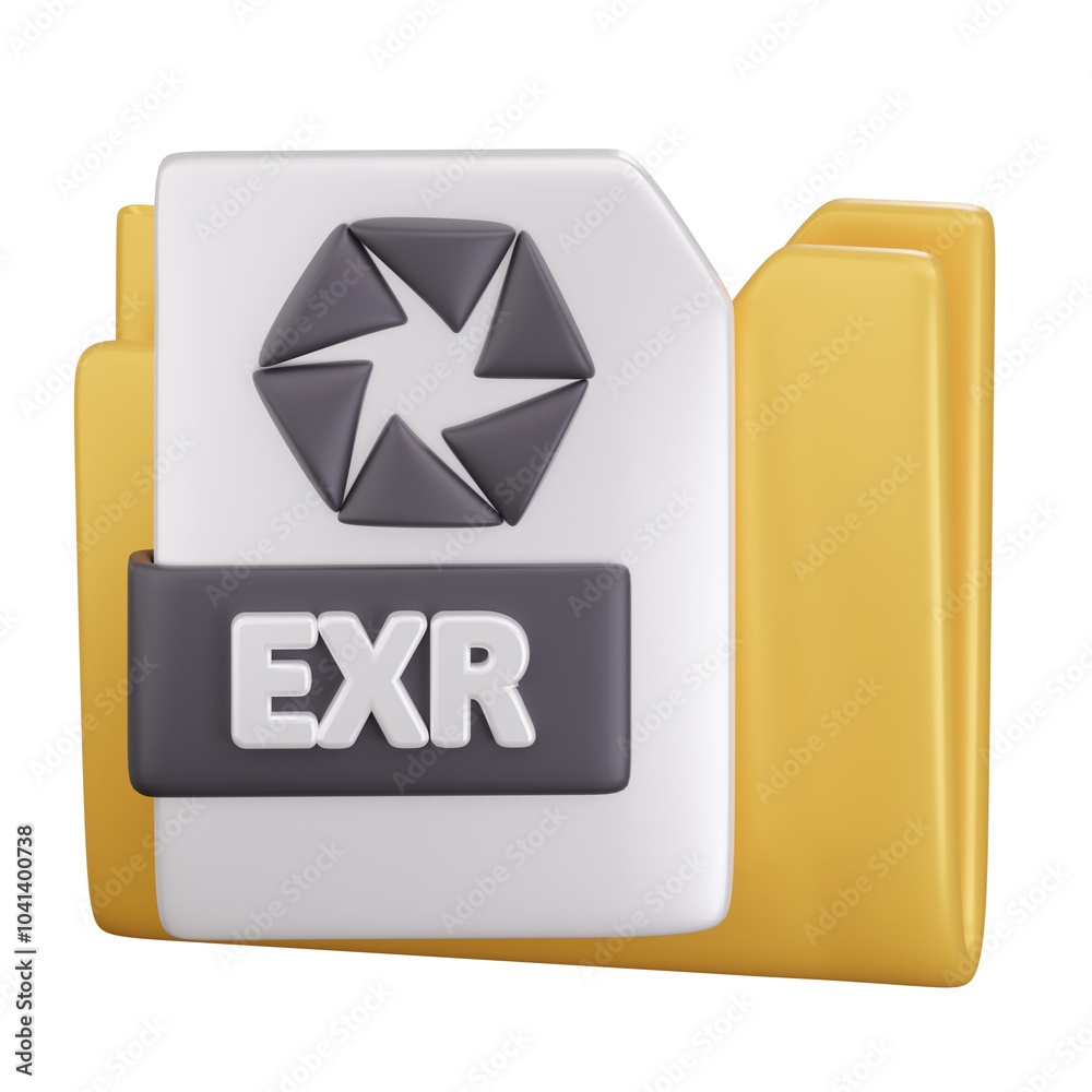 exr Format file Illustration exr Format file Illustration