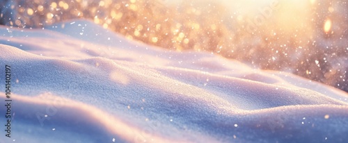 The Snowy Landscape Glow