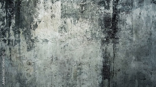 Grungy Texture of Weathered Concrete Wall